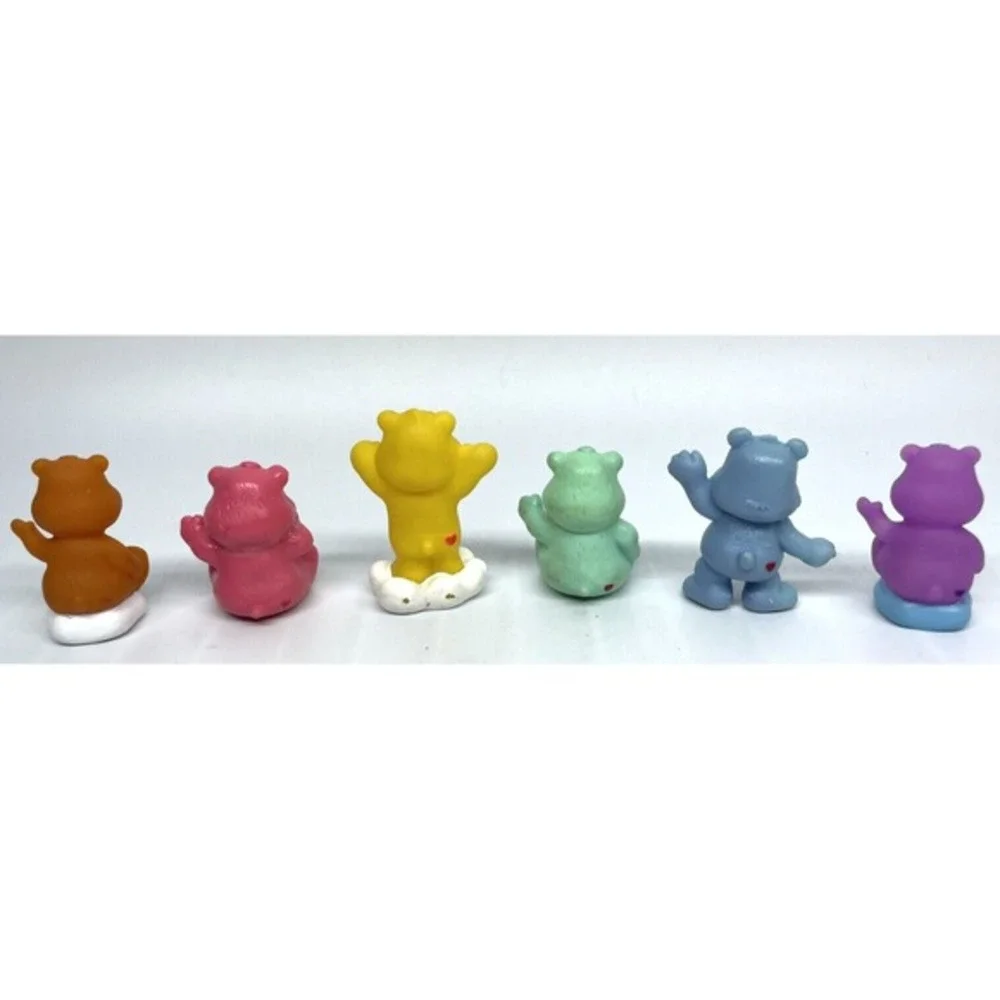 Care Bears Figures Cake‎ Toppers LOT of 6 TCFC Hasbro Some Vintage